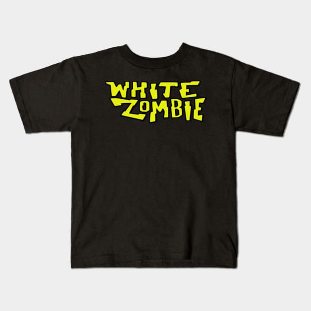 White Zombie NEW 1 Kids T-Shirt by Vidi MusiCartoon